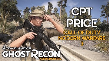 Ghost Recon Wildlands - Captain Price Outfit From Call Of Duty Modern Warfare 3