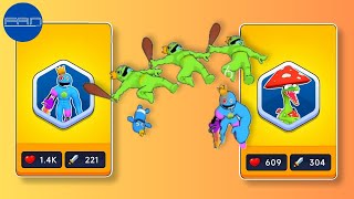 Frog Evolution, Rainbow Friends in Merge Monster MAX LEVEL | GamePlay Android screenshot 2