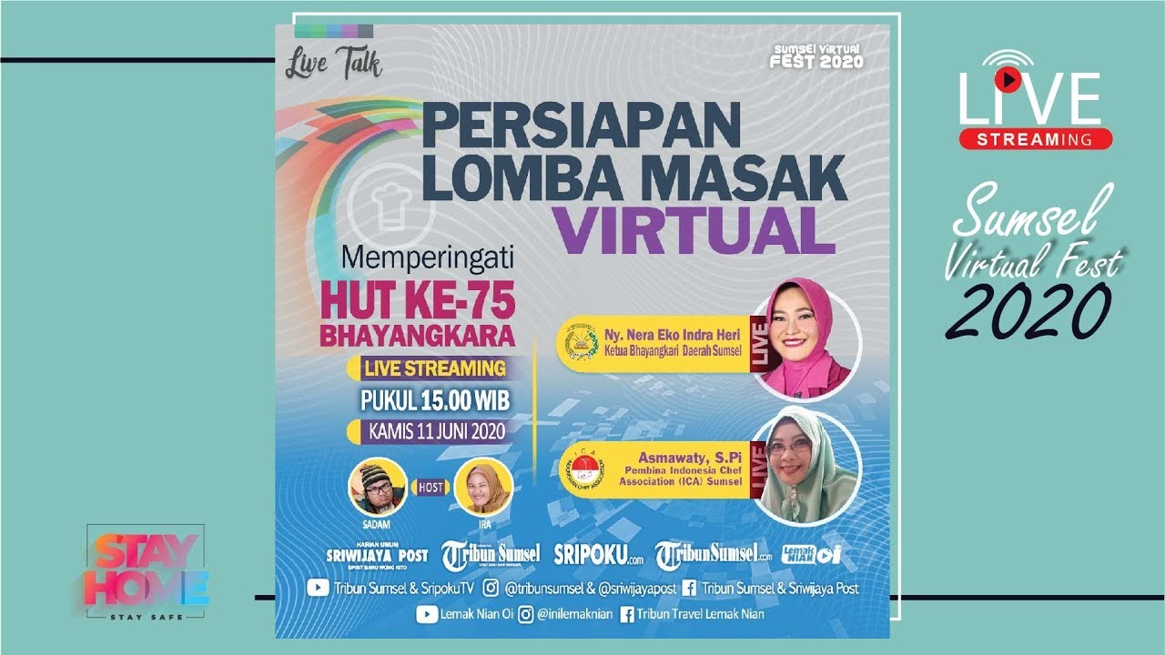 Persiapan Lomba Masak Virtual | Memperingati HUT ke-75 Bhayangkara