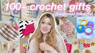 100+ CROCHET GIFT IDEAS (beginner friendly)