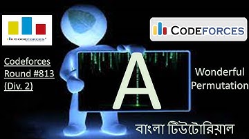 1712 A Wonderful Permutation || Codeforces Round #813 || #codeforces || #codeforcessolution