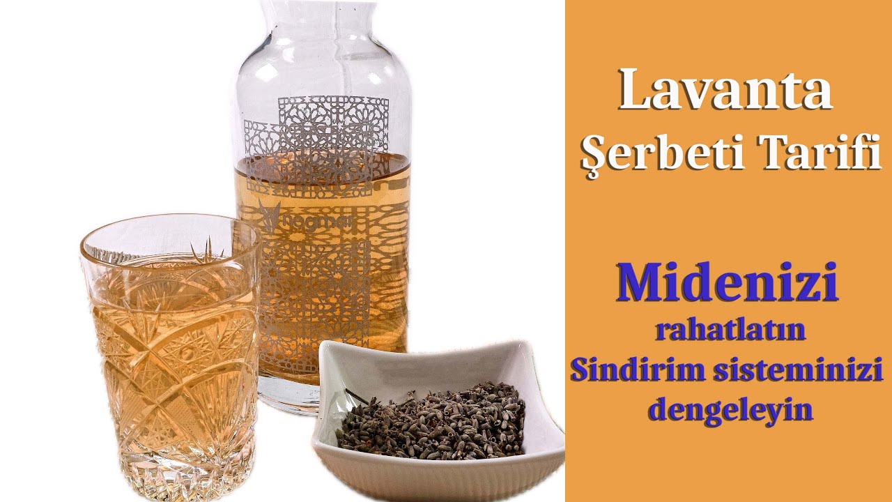 Lavanta Şerbeti Tarifi I Lavanta Şerbeti Nasıl Yapılır I Geleneksel Lezzetler I Nilgün Tatlı