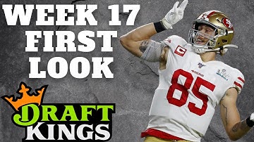 Draftkings NFL DFS | Week 17 | First Look