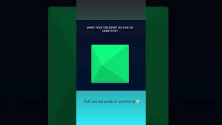 Resurrection Stone Top View Animation 🪨 | HTML & CSS Only | Fun With Code #Shorts