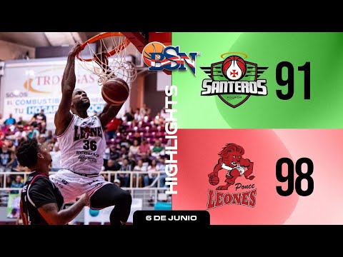Santeros de Aguada vs. Leones de Ponce - Best Plays - BSN2026