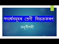Class 6 Science Chapter 3 Question Answer Assamese Medium II পদার্থসমূহ শ্রেণী বিভক্তকৰণ-অনুশীলনী