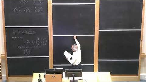 Oxford Physics: Group Theory & Special Relativity | Lecture 5