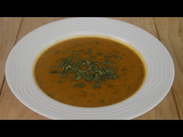 Spicy Pumpkin and Lentil Soup | Sanjeev Kapoor Khazana