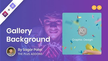 How to setup Gallery Section Row Background using Widget for The Plus Addons for Elementor?