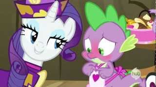 Rarity - Oh, sweetie, you are turning the most delightful shade of red, it is most becoming