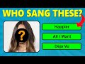Guess the Singer Quiz