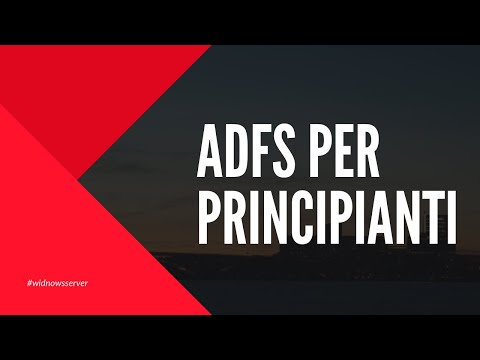 Video: Che cos'è ADFS Azure?