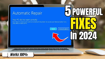 5 Powerful FIX "Automatic Repair Loop" Startup Repair Couldn’t Repair Your PC in Windows 10/11