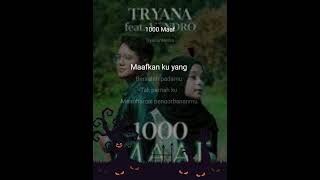 1000 Seribu Maaf Karaoke Tryana