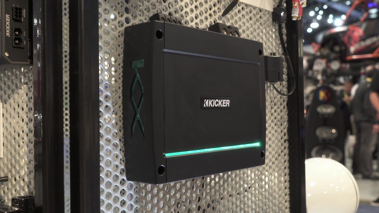 2017 Kicker KX Marine amplifiers CES 2017 Crutchfield video YouTube