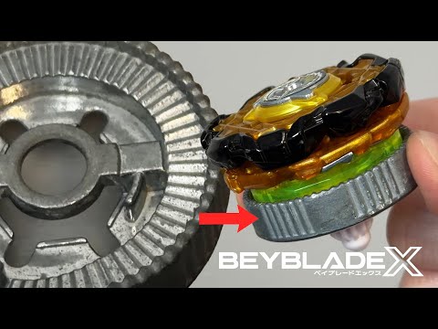 We Combined Beyblade Metal Fight And Beyblade X To Create A Monster! | Beyblade X Illegal Custom Mod
