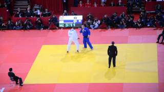 Teddy Riner vs Tangriev demi finales Tournoi de Paris 2012