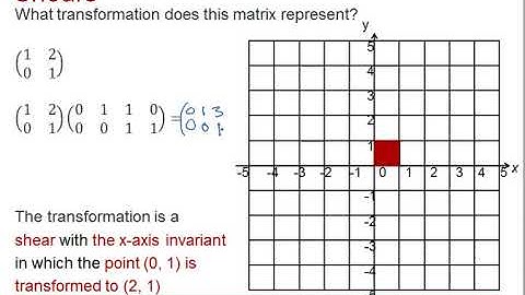 OCR Pure Core: Matrices 2-3