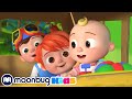 Wheels on the Bus Play Version! 1 Hour of Cocomelon | Sing Along Songs and Rhymes | Learn ABC 123