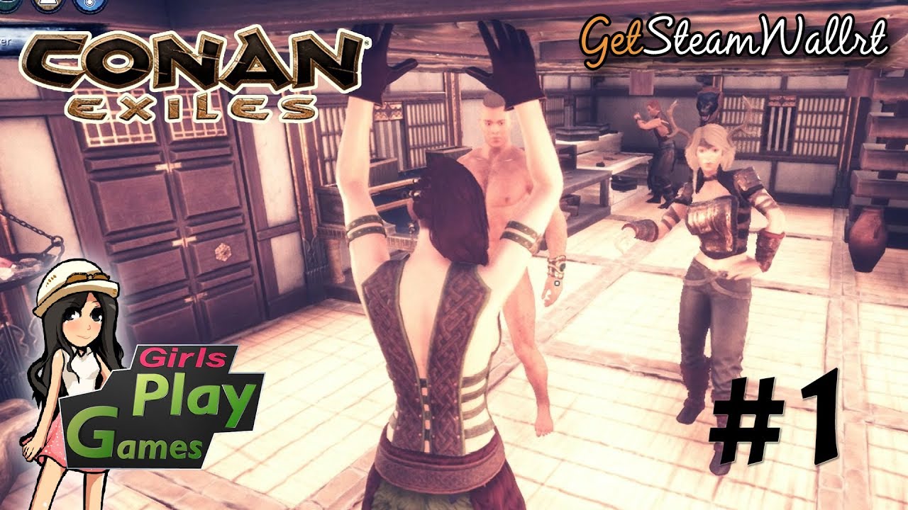 Conan Exiles :: #1 :: Town of Our Clan - YouTube