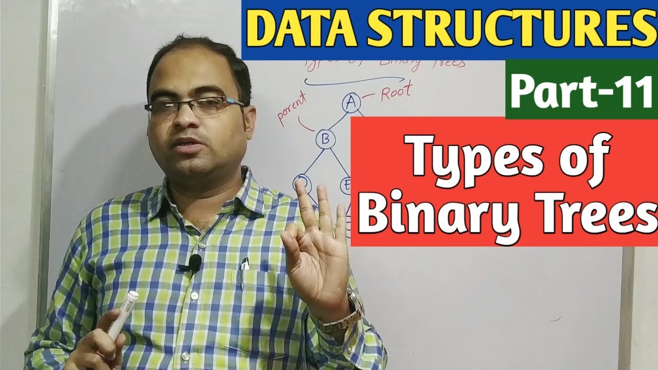 DATA STRUCTURES | Part-11 | Types of Binary Trees - YouTube
