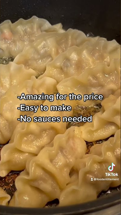 Bibigo’s mandu aka dumplings are amazing! Find them at Costco for a great price.