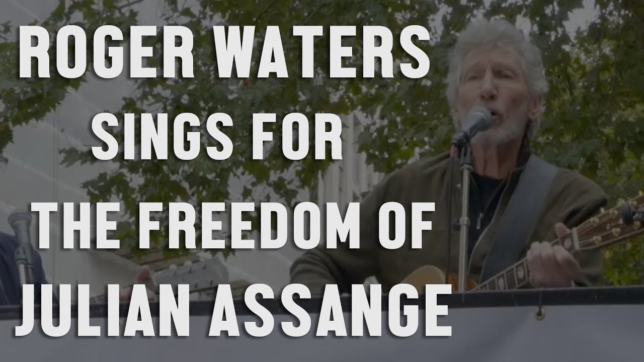 "Free Julian Assange!" say Roger Waters, John Pilger, and British MP Chris Williamson
