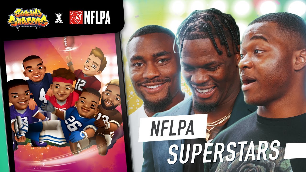 NFL Stars To Appear as Playable Characters in Subway Surfers