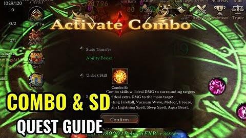 MU NEW DAWN | COMBO & SD QUEST GUIDE AND TIPS