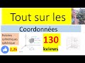 Les coordonnes : cartésiennes, polaires, cylindrique et sphérique