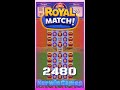 Royal match level 2480  no boosters gameplay