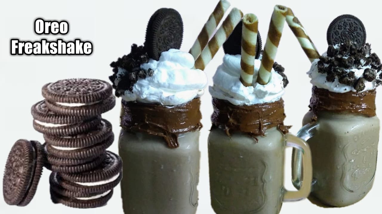 Oreo freakshake | Oreo Cad b | Easy freakshake recipe | Chocolate freakshake | Oreo Cad m