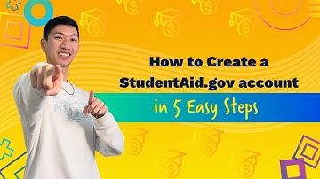 How to Create a StudentAid.gov account in 5 Easy Steps 💸 #FAFSA #CollegeBound #FSAID