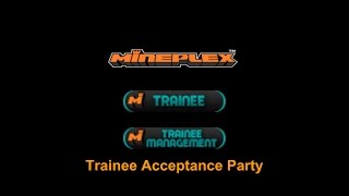 Mineplex Trainee acceptance party 11/11/16 & Mod and Sr.Mod Q&A