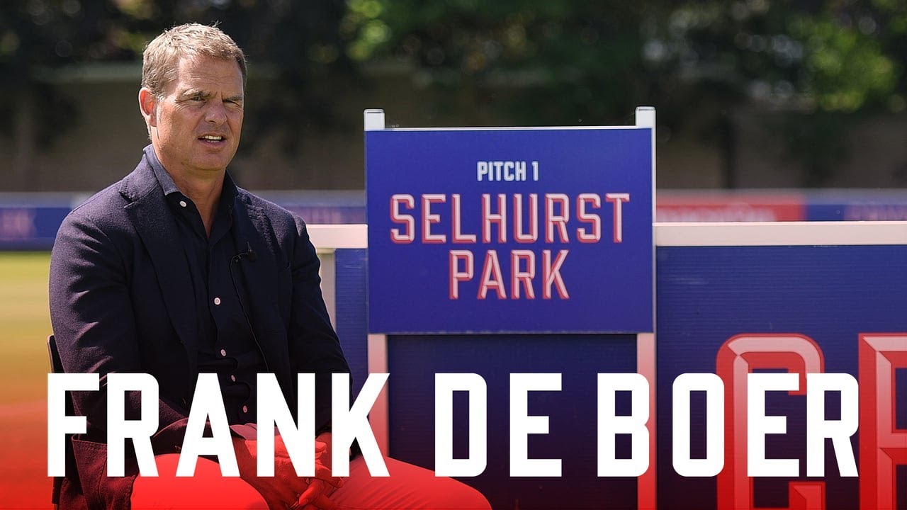 Frank de Boer | First Interview as Crystal Palace Manager