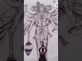 Shri Krishna ji ka Aura//🔥//☠ Krishna ji ka drawing #art #short #ytshort #hindugod    #viral short