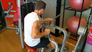 One arm machine rows - snippet Shaun Green online personal training