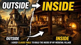 Can Claude Fable Build a Medieval House Interior