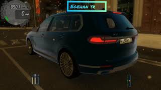 Bmw X7 2020 Kar Yağışlı Şehirde Gece Sürüşü Kamuran Akkor Tadında