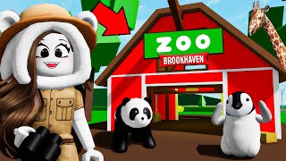 HO APERTO UNO ZOO PIENO D'ANIMALI SU BROOKHAVEN ROBLOX!