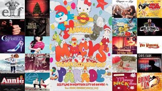 Macy's Parade, Rank the Songs: 2012