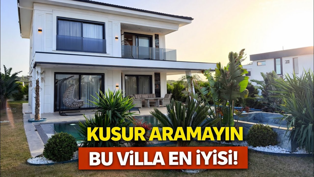 LÜKS, KALİTE ve İHTİŞAM HEPSİ BİR ARADA MUHTEŞEM VİLLA/V146