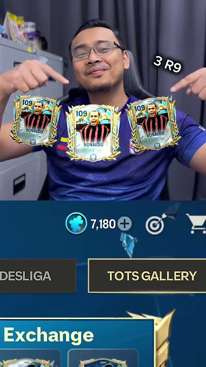 CUKUP KE SATU JE RONALDO? KENAPA TAK TUKAR TIGA CAM PALI? #fcmobile #icon #legend #ronaldo #football