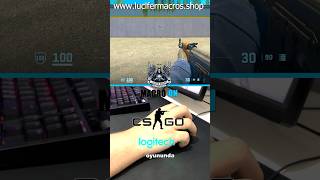 🔥Woow CS:GO2 Macro | 💢Nokta Atış - 0 Tepme ! | Logitech Driverlarına Özel Macro #csgo2 #csgo2clips