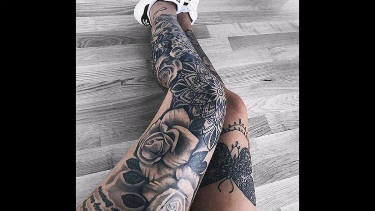 Leg Tattoo Inspiration | Leg tattoos women, Back of leg tattoos women, Full  leg tattoos