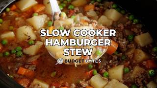 Slow Cooker Hamburger Stew YouTube 16x9 3840x2160p v1