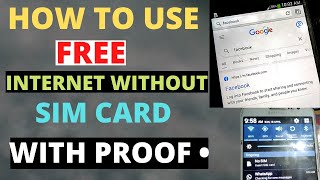 Get free internet without sim card in hindi | how to use free internet without sim card screenshot 5