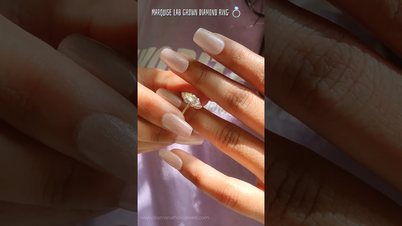 💎2.00CT Marquise Lab Diamond Solitaire 💍 