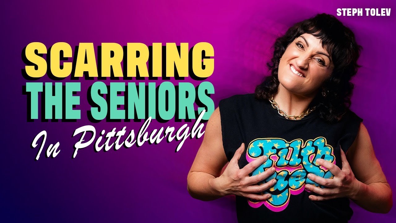 Scarring Seniors in Pittsburgh (Crowd Work from Steph Tolev)