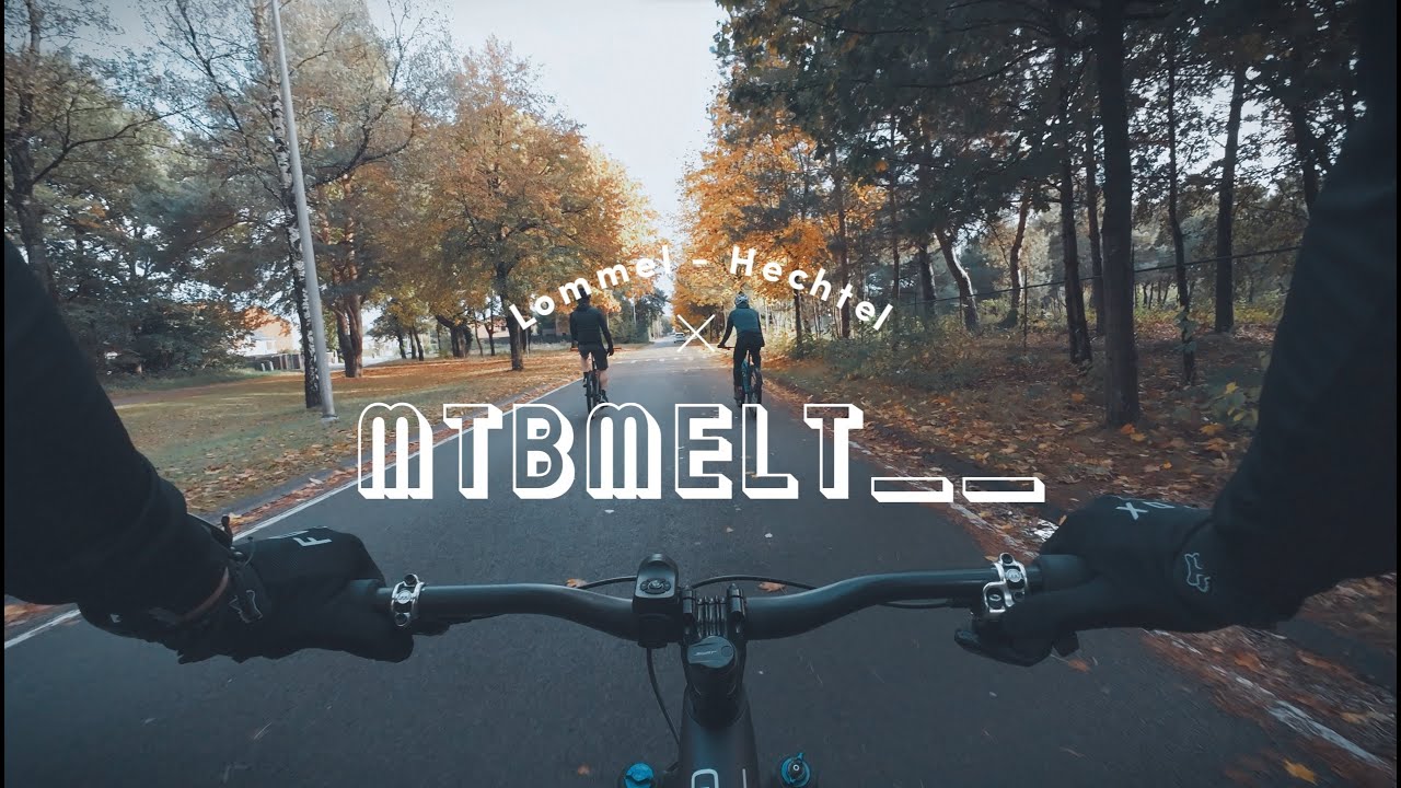 (6) Lommel-Hechtel Trail (with little crash) | PoV 4K | Mountainbike | 47km | 211m elevation